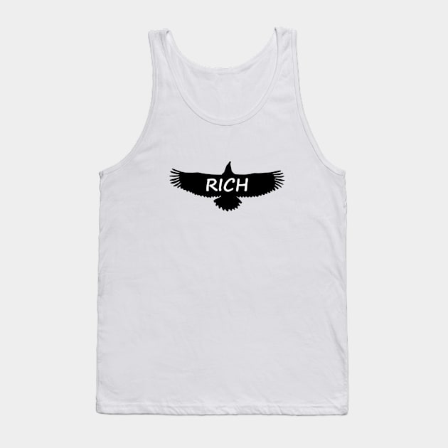 Rich Eagle Tank Top by gulden